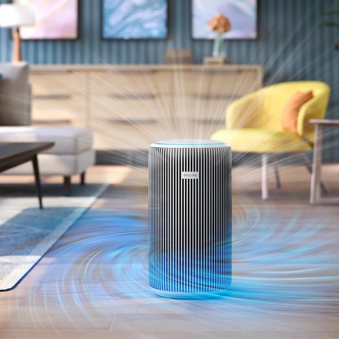 Очиститель воздуха Philips Series 3200, 135м2, 520м3/час, HEPA +угольный фильтр, Wi-Fi, 5 режимов, серебристо-белый