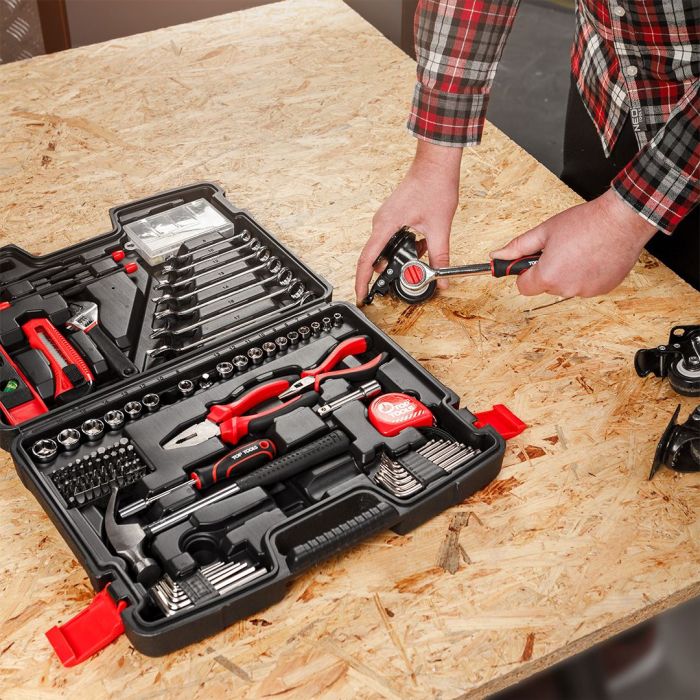 Набор инструментов Top Tools, 1/4", 3/8", 194шт, универсальный