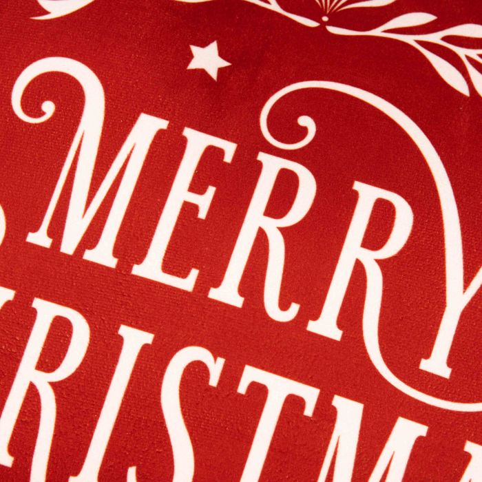 Подушка декор. Ardesto Christmas Happy Holidays 45х45см, 100% поліестер, червоний