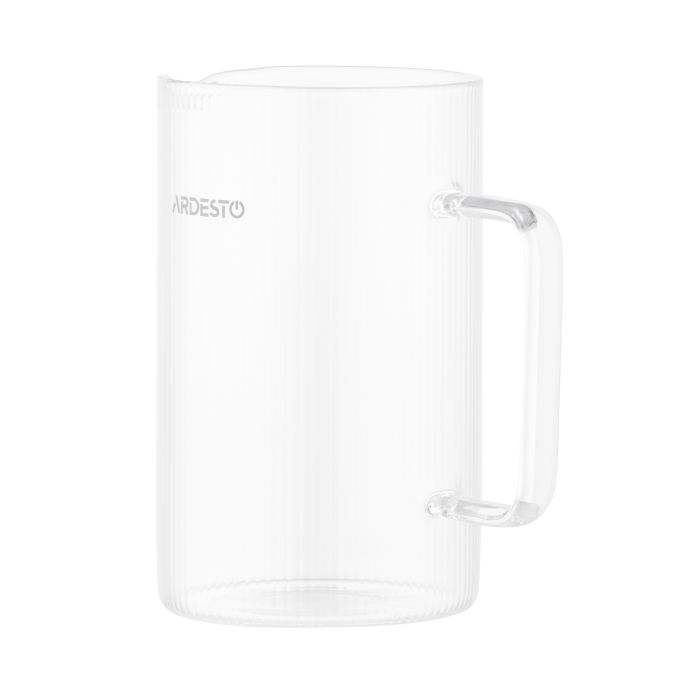 Френч-пресс Ardesto Midori, 800мл, боросиликаное стекло, бамбук, прозрачный
