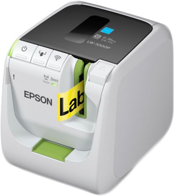 Принтер для печати наклеек Epson LabelWorks LW-1000P с Wi-Fi