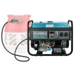 Генератор газобензиновий Konner&Sohnen KS 5000E G, 230В, 4.5кВт, електростартер, 77.0кг