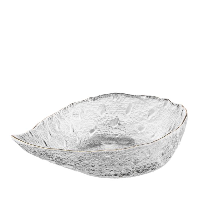 Салатник Ardesto Leaf, 17.5см, стекло, прозрачный