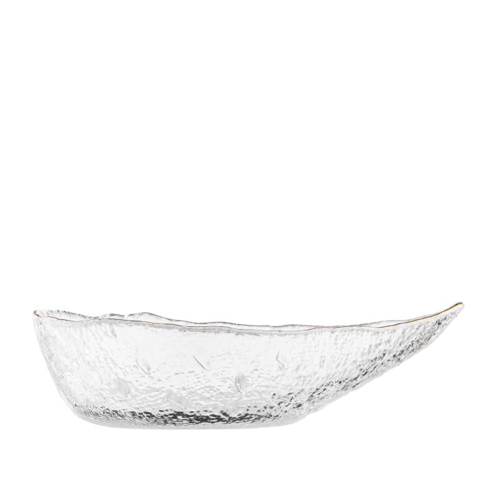 Салатник Ardesto Leaf, 17.5см, стекло, прозрачный