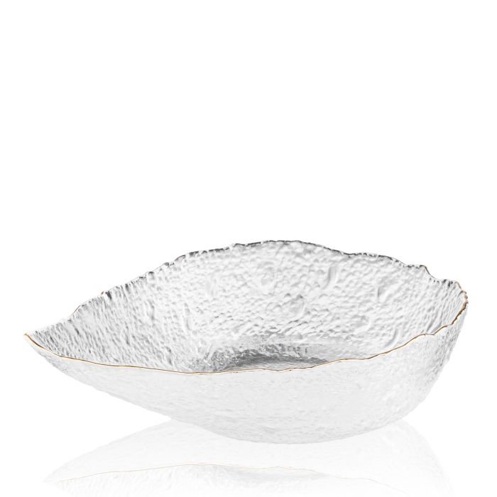 Салатник Ardesto Leaf, 21.5см, скло, прозорий