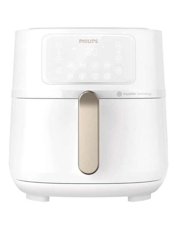Мультипечь Philips XXL Connected 2000Вт, чаша-7,2 л, сенсорне управл., 16 программ, пластик, бело-серебристый