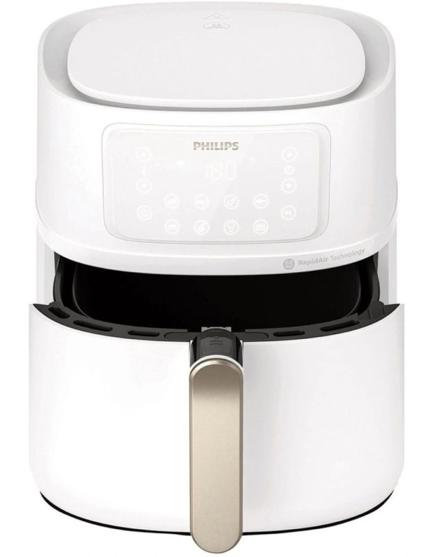 Мультипечь Philips XXL Connected 2000Вт, чаша-7,2 л, сенсорне управл., 16 программ, пластик, бело-серебристый