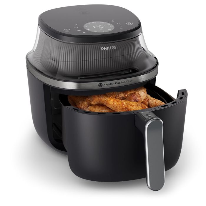 Мультипіч Philips Ovi Series 3000 1400Вт, чаша-4.2л, сенсорне управл., 6 авто. програм, пластик, чорний