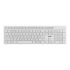Клавиатура мембранная 2E KS260 106key, WL, EN/UK, белый