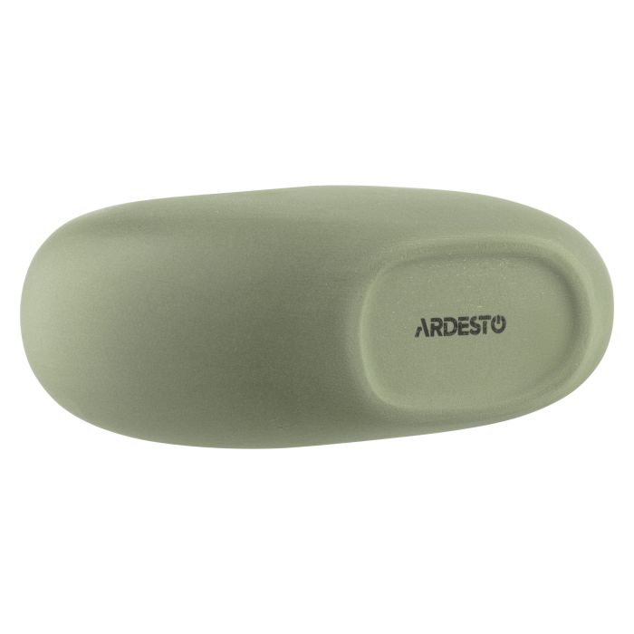 Ваза ARDESTO Capri, 14х12см, фарфор, зеленый