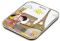 Весы Tefal кухонные Optiss Decor, 5кг, AAAx2 в компл, стекло, разноцветный