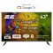 Телевизор 43" 2E LED FHD 60Hz Smart Google TV Black