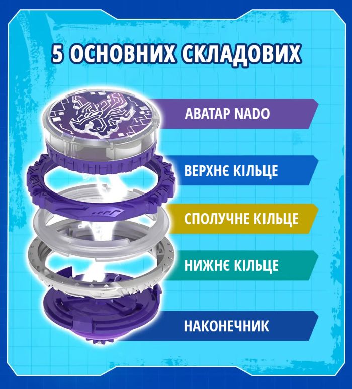 Волчок Infinity Nado VI Advanced Pack Волшебный Дракон мира грез (Dream World Magic Dragon)