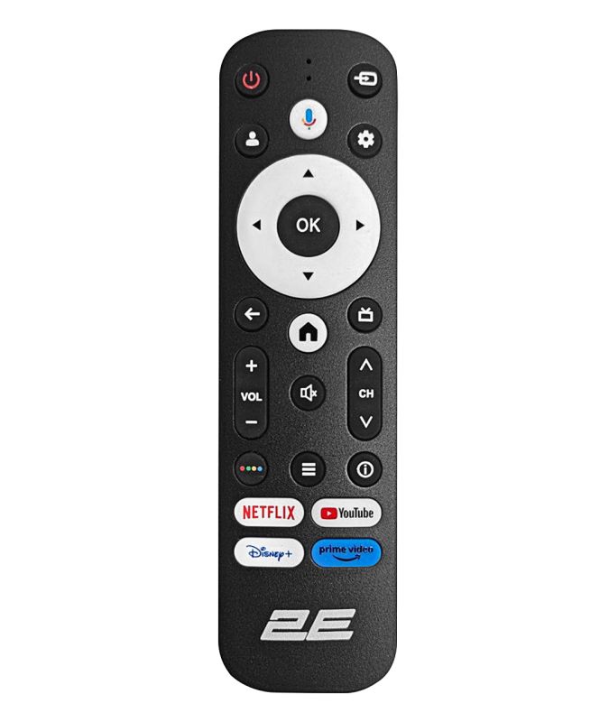 Телевізор 50" 2E LED 4K 60Hz Smart Google TV Black