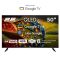 Телевизор 50" 2E QLED 4K 60Hz Smart Google TV Black