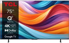 Телевизор 75" TCL QLED 4K 60Hz Smart Google TV Titan
