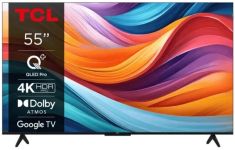 Телевизор 55" TCL QLED 4K 60Hz Smart Google TV Titan