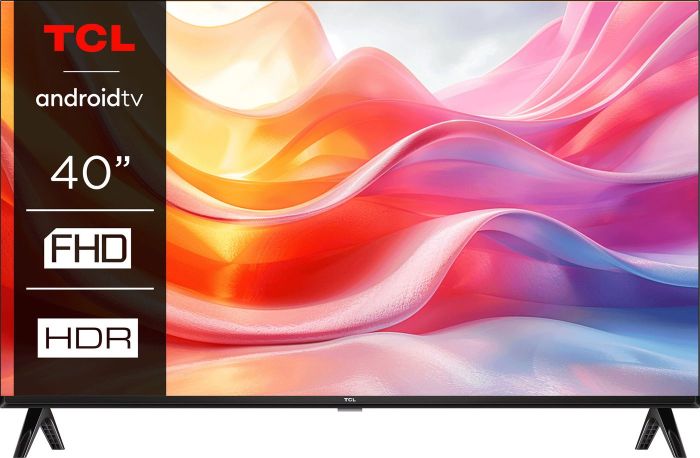 Телевизор 40" TCL LED FHD 60Hz Smart Android TV Black