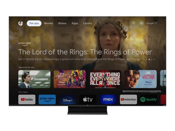 Телевізор 75" TCL MiniLED 4K 144Hz Smart Google TV Titan ONKYO sound