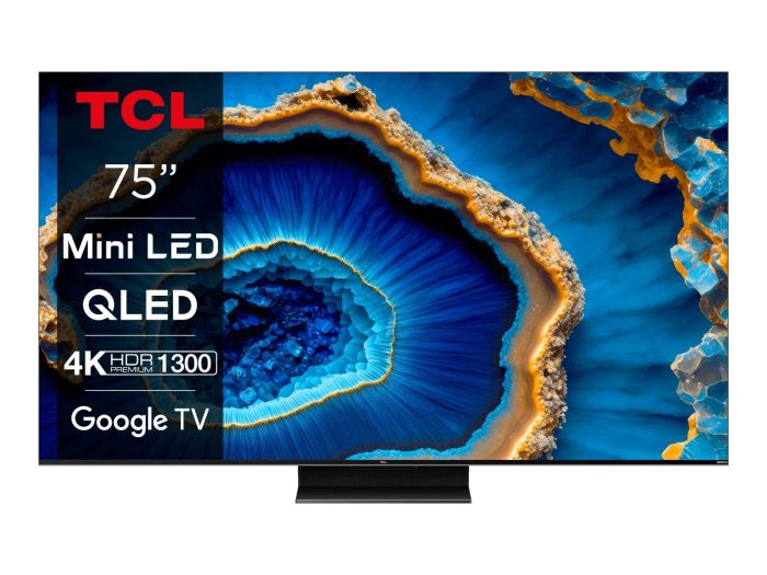 Телевизор 75" TCL MiniLED 4K 144Hz Smart Google TV Titan ONKYO sound