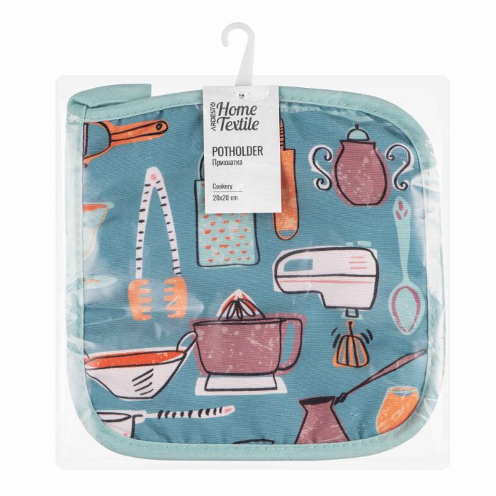 Ardesto Potholder Cookery 20х20см, 90% полиэстер, 10% хлопок