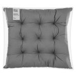 Подушка для стільця Ardesto Soft 40х40см, 100% поліестер, сірий