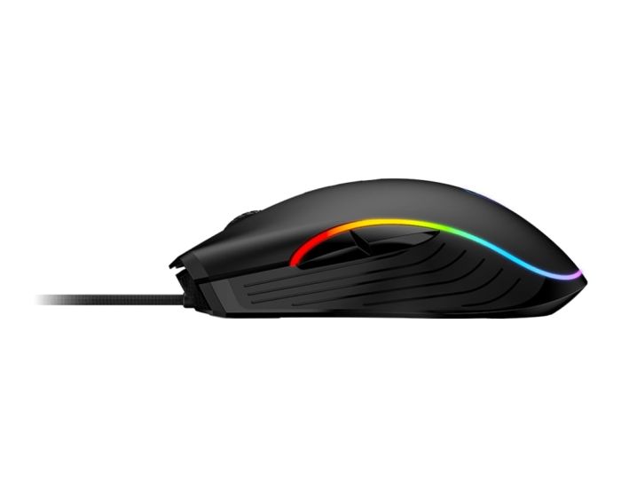 Мышь MSI FORGE GM300, RGB, USB-A, чёрный