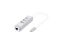 Концентратор-адаптер DIGITUS USB Type-C, 3xUSB+Fast Ethernet