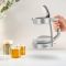 Електрочайник Tefal Glass Kettle 1.7л, скло, з підсвіткою, біло-срібний