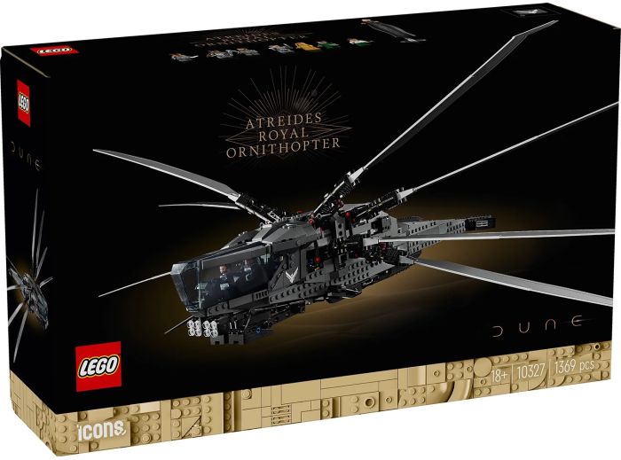 Конструктор LEGO Icons Дюна. Королевский орнитоптер Атридов