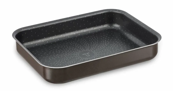 Противень Tefal Success, прямоугольная, 19х25см, алюминий, черный