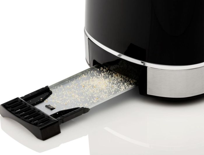 Gorenje toaster 850Вт, подогрев, разморозка, пластик, черный