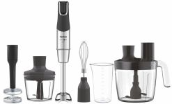 Блендер Tefal заглибний Infiny Force Pro, 1200Вт, 9в1, чаша-800мл, чопер-500мл, спіралайзер, турборежим, чорний