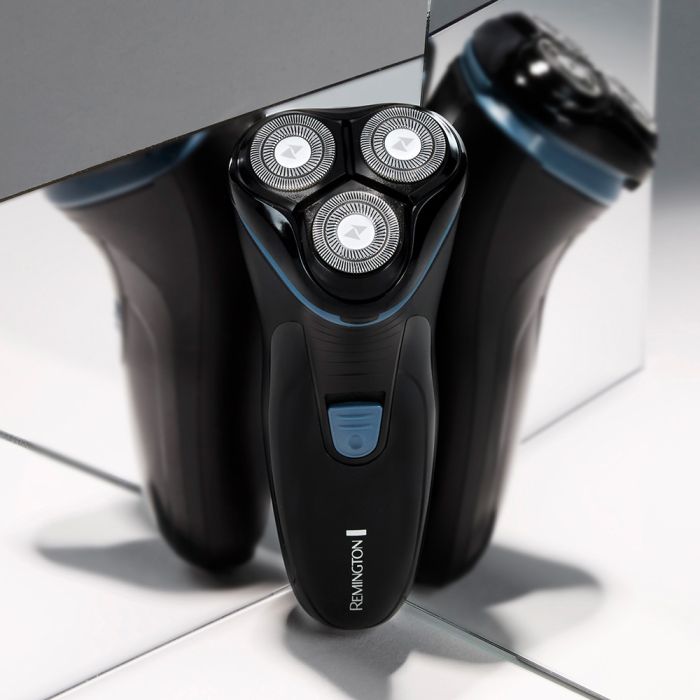 Бритва електр. Remington Style роторная,  бритв.головок-3, сух., триммер,USB-C, черно-синий