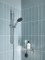 Душевой гарнитур Grohe Vitalio Start 110 на держателе, душ - 1 функц., шланг - ПВХ, хром