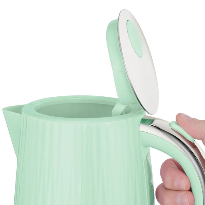 Електрочайник Russell Hobbs Eden, 1.7л, нержавіюча сталь, пластик, фісташковий