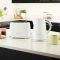 Тостер  Russell Hobbs Eden 800Вт, пластик, подогрев,разморозка, белый
