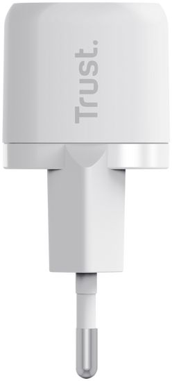 Зарядное устройство сетевое Trust Maxo 20Вт, USB-C PD, білий