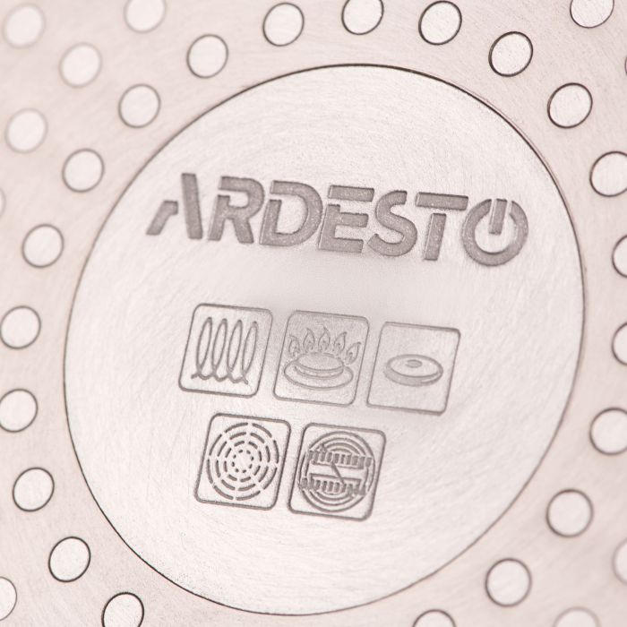 Сковорода глибока Ardesto Gemini Cremona, 28см, алюміній, чорний