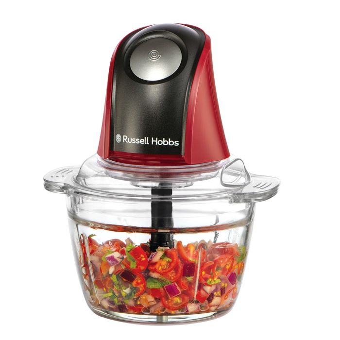 Измельчитель Russell Hobbs Desire Red, 200Вт, чаша-500мл, стекло, корпус-пластик, крассный