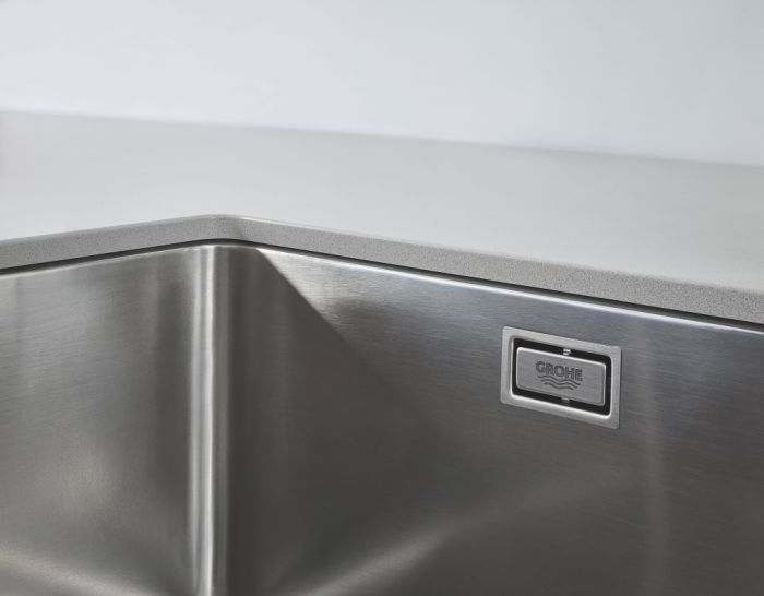 Набір для кухні Grohe K700U стальна мийка 31574AL1 + зміш. 30274AL0 + дозатор 40535AL0, матовий графіт