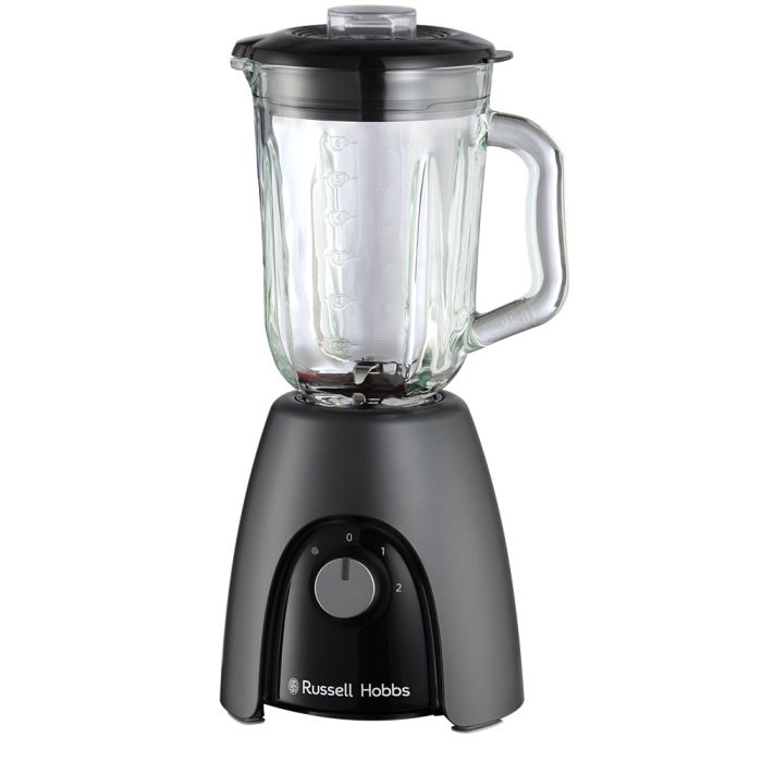 Блендер Russell Hobbs стационарный Desire Matte Charcoal, 650Вт, чаша-1500мл, черный