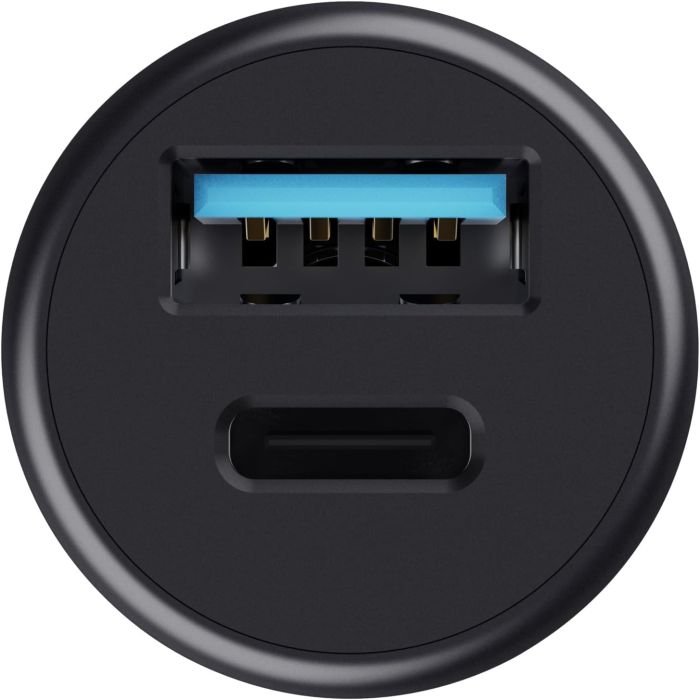 Зарядний пристрій автомобільний Trust 38Вт USB-A/USB-C PD, QC, чорний