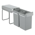 Система контейнерів Grohe для сортування сміття, сірий