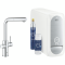 Змішувач для кухні Grohe Blue Home, довж.виливу - 223мм,  поворотний, витяжний, 1 важіль + сенсор, хром