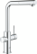 Змішувач для кухні Grohe Blue Home, довж.виливу - 223мм,  поворотний, витяжний, 1 важіль + сенсор, хром