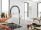 Смеситель  для кухни  Grohe Essence,  дл.излива - 240мм, поворотный, гибкий, 1 рычаг,  хром