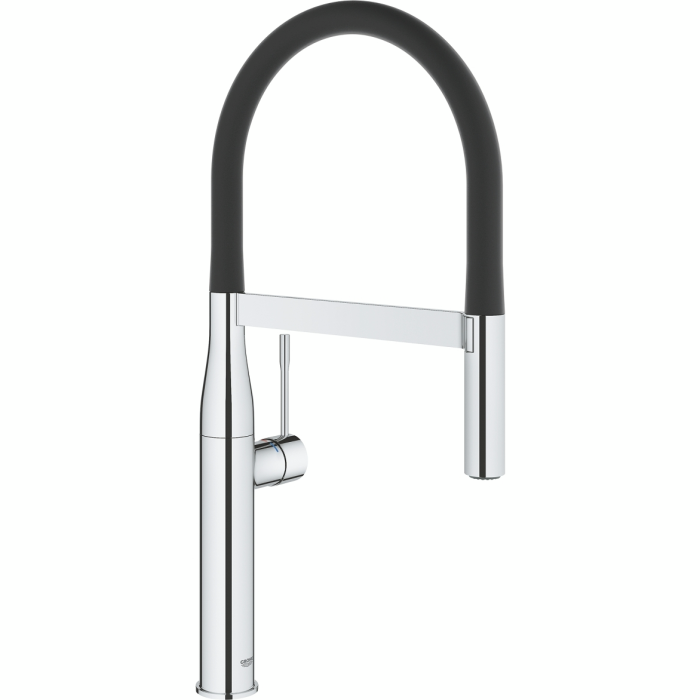 Смеситель  для кухни  Grohe Essence,  дл.излива - 240мм, поворотный, гибкий, 1 рычаг,  хром