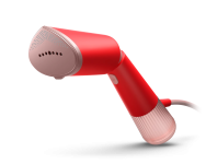 Відпарювач Philips компактний Series 5000, 1400Вт, 120мл, паровий удар -24гр, складана ручка, чохол-рукавичка, пластик, червоний