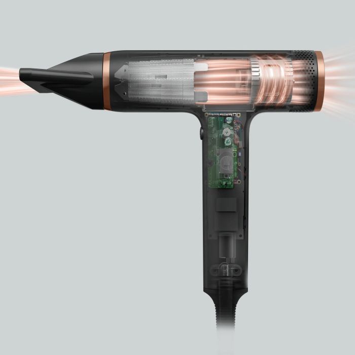 Фен Rowenta T-Shape Maesteria Nano, 1700Вт, режимов-3, дифузор, иониз-я, хол. обдув, черный